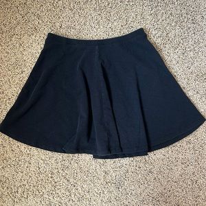 XS LA Hearts Black Skater Skirt